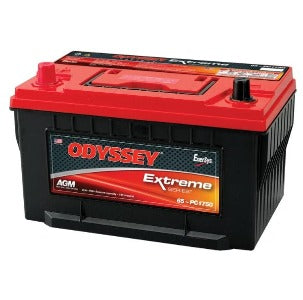 Enersystem Odysey Extreme 65-PC1750 Acumulador elétrico de chumbo-ácido, estacionário, regulada por válvula, grupo padrão comercial, tensão nominal 12V capacidade 74Ah, regime de descarga C10, 300,7mm de comprimento, 182,6mm de largura, 190,2mm de altura, produto importado, ficha tecnica catalogo datasheet