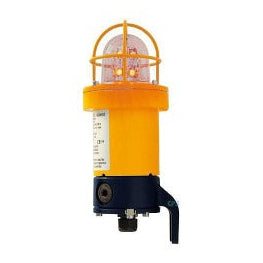 FHF 22492403 sinalizador de advertencia, montagem fixa, estroboscópico, corpo em alumínio, âmbar, dSLB 20 LED, 85-265Vca, IP67, ATEX, importado, datasheet