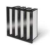 Freudenber MVPGT-98 1/1 N1 PBR filtro bolsa, plástico injetado, meio filtrante fibra sintética, F9 - EN 779, 4250 m³/h, 592x592x292 mm, importado, datasheet