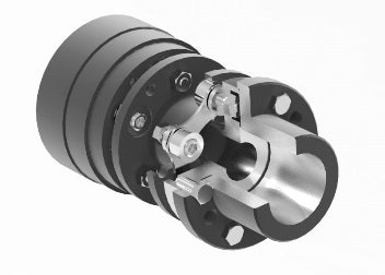 Flexibox Metastream TDES-0008-0055-1000 Acoplamento flexivel de lâminas, série TDES 8, com espaçador de 101,6 mm (4" polegadas), produto importado