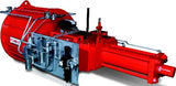Flowbus EPTS130-535-S3 Atuador pneumático rotativo, retorno por mola, ação de controle ar/abre, giro 0-90º, pressão máxima de trabalho 12 bar, produto importado, ficha tecnica catalogo datasheet