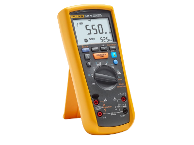 Fluke 1587 FC Multímetro Digital, AC/DC 1000V, 60mA, Cat III, True RMS, faixa de medição multi-faixas, tipo portátil, proteção IP 40 IEC 60529, produto importado. ficha tecnica catalogo datasheet