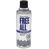 Free All óleo desengripante penetrante, aerosol 300ml (11 oz), para uso em equipamento industrial e John Crane, importado, MSDS ficha tecnica catalogo datasheet