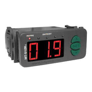 Fullgauge MT-512RI controlador temperatura digital, -50 a 105ºC, 115/220 Vca, IP21,+/-10%, 50/60 Hz, corrente máxima NA 16(8)A/250Vac 1HP, importado