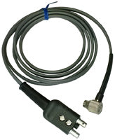 GE Technologies GE DA-512 cabeçote ponta de prova para medidor de espessura, fingertip 7.5 MHz, com cabo medindo 0.6 a 60mm (0.024" to 2.4"), produto importado