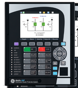 GE Multilin 750-P5-G5-S5-LO-A20-R-E relê de segurança, tipo eletrônico de proteção, tensão de alimentação 88 a 300 Vcc, 70 a 265 Vca, 5A, bifásico, display LCD 2x15 digitos, produto importado, descontinuado disponibilidade limitada, alternativo kit retrofit 850EP5NNS5LNNALAMASFCSENNB42