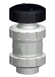 +GF+ GFPS 595 valvula de vacuo e ventilação, duplo efeito, uso em tubulação, diametro nominal 2" polegadas, flange ASME B16.5, FP, PVC, importado, datasheet