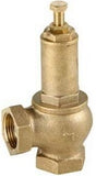 Genebre 319009 válvula de retenção e alívio, diametro 2" polegadas, classe pressão 16 bar, corpo/obturador em latão, politetrafluoretileno, rosca BSP, importado