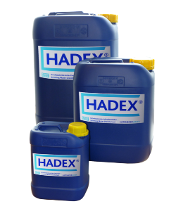 Hatenboer Hadex 25L, 0900-HDEX25.0 desinfetante para tratamento de água potável, grau alimentar, bombonas de 2.5, 10 e 25 litros, importado, ficha de segurança, datasheet