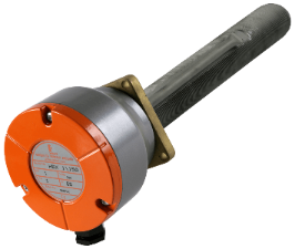 Heatex FP8/6C/125 aquecedor de imersão, 15 kW, 480V, 50/60Hz, flange B16.5 FR 8" classe 150, elementos 50mm, comprimento 1420mm, AISI 304, AQPA0426, importado&nbsp;
