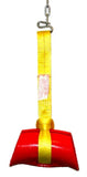 Hosebun HB800H suporte para içamento, formato de sela, 8" polegadas, poliuretano, carga de trabalho 5,45 ton, 145mm x 2m, cinta poliester, UV, importado