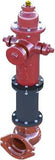 Kennedy Valve Guardian K81D coluna hidrante, aço carbono ASTM A126, vermelho, ângulo saída 90º, diametro corpo 6", altura 33.1/2", 5 1/4" polegadas, conexão entrada/saída flangeada, classe pressão 150 lbs, , AWWA, C-502, M004-SS-VD-006_0001-IS02, aprovação UL e FM, produto importado, ficha tecnica catalogo datasheet