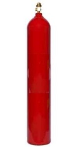 Kidde 870269 Cilindro CO2, para sistema de combate a incêndio, corpo em aço carbono, peso unitário 45 kg, produto importado
