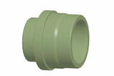 Knappe 68PP/BSP Conector em PVC, comprimento 186,00mm, para unidade de remoção de sulfato, produto importado, Anychem, SP8Z6M40-S, 3SPU, produto importado 