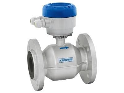 Krohne Optiflux 4000F/EX Transmissor de vazão, funcionamento eletromagnético, 4 a 20 mA, saída pulso, faixa de medição 0 a 1000 m3/h, alimentação elétrica 220Vca, diâmetro conexão sensor DN 12", face da conexão sensor flange ANSI B16.5 FR150, material do sensor internos AI AISI 316, produto importado, datasheet