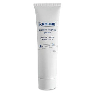 Krohne X380030100 Graxa Lubrificante, pasta para acoplamento de medidor de vazão tipo ultrasonico clamp-on, a base óleos minerais, para aparelhos de precisão, bisnaga com 55 gramas, temperatura máximma de uso 120º Celsius, cor marrom, produto importado, Conaut