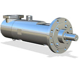 Leistritz L3MF 90/200-IFOKTO-G bomba rotativa deslocamento positivo, parafusos, multifásico, para lubrificante, 75ºC, montagem submersa, importado, datasheet