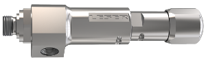 Leser 4374.3142 valvula de alivio, piloto operada, DN entrada e saída 1/2", flange, classe B16.5, FR 150 psi, obturador sede AI AISI 316L, importado, datasheet