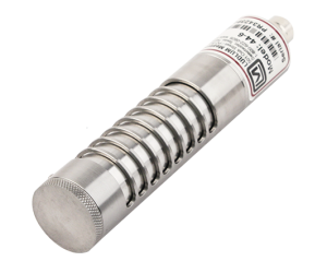 Ludlum 471535 detector de radiação Beta e Gamma 44-6, 30 a 45 mg/cm2, inox, 1200 cpm per μR/hr, voltagem 900V, 95 µs, ≈ 200 keV, conector "C", importado, datasheet