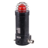 MEDC XB10DM220TCNE1BN sinalizador de advertência luminoso, poliéster reforçado, globo de vidro temperado, lente incolor, Xenônio 10W 220Vca T4 (135º), importado