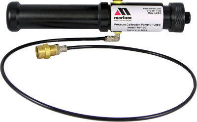 Meriam MP 100 bomba manual, volume 100 cc, precisão: pressão 0,1 cc e volume 0,1%, aço inox, produto importado