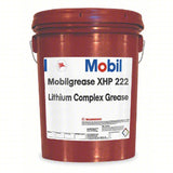 Mobilgrease XHP 222 graxa lubrificante industrial, NGLI 2, complexo de Litio 280C, embalagem balde 20kg, produto importado, datasheet