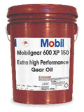 Mobilgear 600 XP 150 óleo lubrificante transmissão, ISO 150, embalagem balde 20L (5 galões), substitui Lubrax Gear 150, produto importado, datasheet