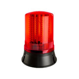 Moflash LED-R400-05 sinalizador de advertência, rotativo, ABS, policarbonato, 18 super LEDs, 85-280Vac/dc 50/60Hz 60mA @ 230vAC, IP65, 80/120 rpm, -25 +55°C, importado, datasheet