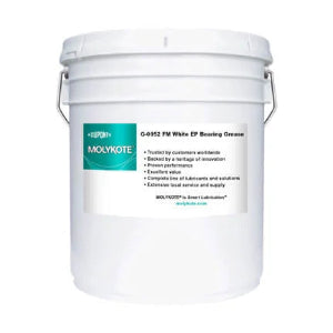 Dupont Molykote G-0052 FM graxa para mancais, rolamentos e engrenagens, balde de 15kg, branca E.P., 4073868, food grade, importado, datasheet