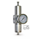 Norgren YR2ACA1H1BS040 Regulador de pressão, 1/4" NPT-F AISI 316, diafragma NBR, saída 0,5 a 10 bar, pressão máxima de entrada 20 bar, importado