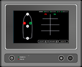 Norselight NL95 modulo para painel de controle para luzes de navegação, tela 7" TFT touch screen, substitui o antigo modelo NLC8/40, importado, datasheet