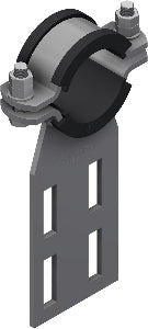 Oglaend 2338685 abraçadeira para fixação de tubos, Hilti 2216381, 2" polegadas, AI AISI-316L, produto importado