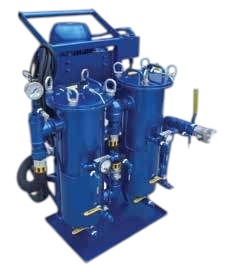 Oil Filtration Systems FS-5-820X-SS-480-N7-V skid de filtragem portátil, purificação de óleos hidráulicos, 5 gpm 1220 l/h OFS-820X, 480V/3PH/60Hz datasheet