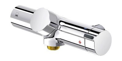 Oras 7261 misturador de chuveiro para ducha, 100-1000 kPa, 0.23 l/s (300 kPa), 220 kPa (0.2 l/s), temperatura +80 °C, 3/4", NCM 392210, importado, datasheet