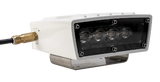 HFL200EX-D-AC holofote maritimo LED para helideck, 110 a 254V 50/60Hz, 8W, IIC, IECEx-D, IP66, T6 Ex, inox, Zona 1 e 2, produto importado, datasheet