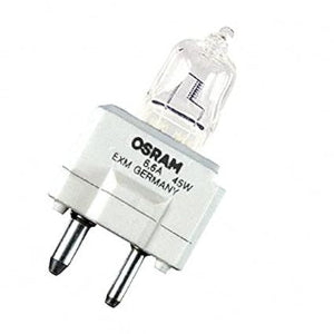 Osram 58846 lâmpada halogena, 30/45W 6.6A, EXM, T4, GZ10, utilizada para balizamento noturno na iluminação de aeroportos, helipontos e taxiway, importado