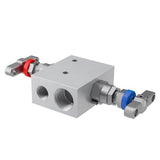 Parker HLS2VPP Manifold de instrumentação, AI A182/A479 gr 316, conexões 1/2" NPTF x 1/2" NPTF, 1/4" NPTF, 6000 psi, PTFE N-1931, importado datasheet