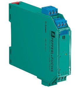 Pepperl+Fuchs KFD2-PT2-EX1-5 barreira segurança intrínseca, isolação contra surtos tensão, Uo=10,5V, Io=31mA, Po=82mW, 20 a 35Vcc, IP20, importado, datasheet