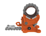 Petol TVA116 torno Tongvise, diametro externo Ø 4" a 14" polegadas, largura aperto&nbsp;7", peso 48kg (107 lbs), capacidade máxima trabalho 38,500 ft-lbs, datasheet