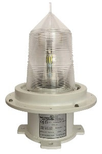 Pharos Marine Automatic Power FA249EX-SS Lanterna maritima LED, sinalizador advertencia, aço inox, lente Fresnel, 10NM milhas náuticas, 360° omnidirecional, fotocélula, código Morse "U", IALA O-139, Ex d, Grupo IIB, T3, produto importado, NCM 851390, substitui o antigo modelo FA250EX952, ficha tecnica data sheet﻿