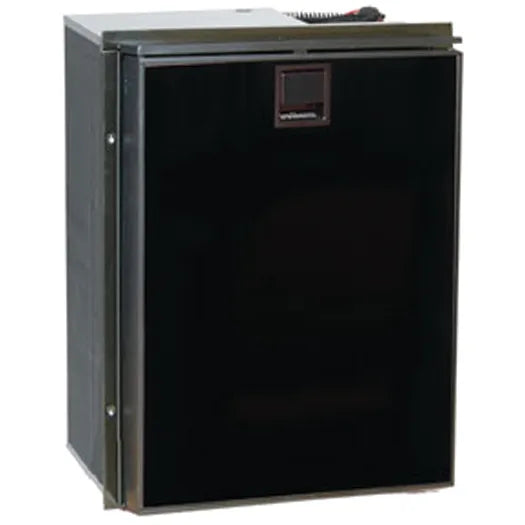 Isotherm SKU: 1009389 &nbsp;ID: ISO C130RBUAB71113AA Cruise 130 Elegance Refrigerator / Freezer, Black Door, produto importado