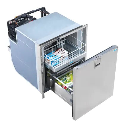 SKU: 211260&nbsp; ID: ISO 3055BH4C00000 Drawer 55 Built-In Frost-Free Freezer Only, Stainless Steel, produto importado