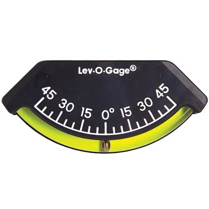 &nbsp;LEV-O-GAGE SKU: 376829 / ID: SCI 7301-C LEV-o-gage Marine Inclinometer, produto importado