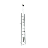 Safewaze FS983 Linha de Vida Vertical, para sistemas de cabo 3/'8" galvanizado, 2 operadores, ajustável, 70071572757, descontinuado/obsoleto, substituto atual 019-12032 (30' ft), 019-12034 pés (50' ft), 019-12036 (70' ft) e 019-12038 (90'ft) OSHA 1926.1053, 1910.29, produto importado, catalogo data sheet