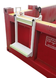Safelift SOLCS container stile, plataforma acesso a container, 75 a 190 mm, liga de alumínio ultraleve 14kg, SWL 150kg, emborrachada, 485x440x930 mm, importado