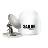 Sailor 120 XTR TVHD sistema com antena, Sea Tel Cobham 4075120B-00500, faixa frequência 10,7 - 20,2 GHz, 80W, conector N, F, produto importado, datasheet