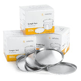 Sartorius 6965542 prato para analisador de amostras, modelo MA35, alumínio 90mm, embalagem com 80 unidades, produto importado