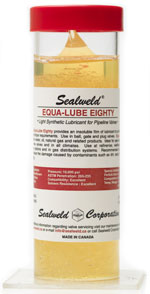 Sealweld Equa-Lube #80 (Eighty) Selante, graxa lubrificante a base de óleo sintético, pressão de trabalho da graxa 10.000 psi, temperatura de trabalho de -40°C a +149°C, 421900, S-EQ-SGC, produto importado