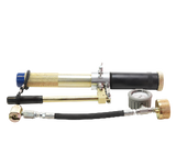 Sealweld G-HGUN-C bomba hidráulica de injeção portátil, com mangueira, conector, adaptador e manômetro de 15.000 PSI, produto importado