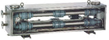 Siemens 6S-13914/4 válvula de retenção axial, AC ASTM A 106, DN 40mm (1 1/2pol), classe 150, obturador disco mola, flange ASME B16.5 FP, W2T802376, importado